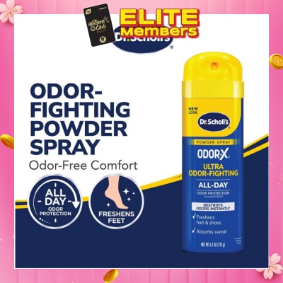 DR SCHOLL’S Dr Scholl's Odorx Ultra Odor Fighting Spray Powder 133g