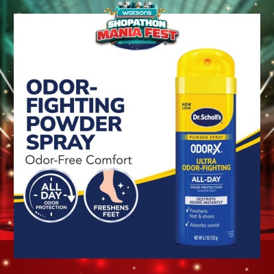 DR SCHOLL’S - Dr Scholl's Odorx Ultra Odor Fighting Spray Powder 133g