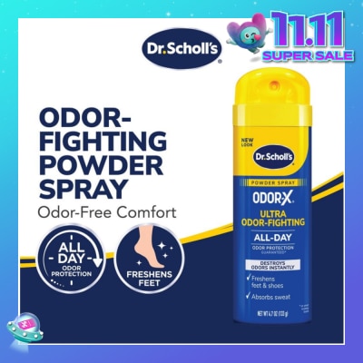 DR SCHOLL’S Dr Scholl's Odorx Ultra Odor Fighting Spray Powder 133g