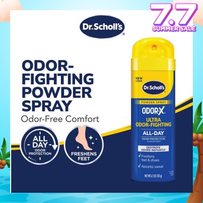 DR SCHOLL’S Dr Scholl's Odorx Ultra Odor Fighting Spray Powder 133g