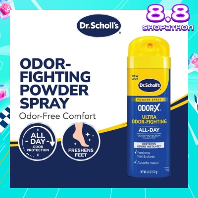 DR SCHOLL’S Dr Scholl's Odorx Ultra Odor Fighting Spray Powder 133g