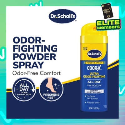 DR SCHOLL’S Dr Scholl's Odorx Ultra Odor Fighting Spray Powder 133g
