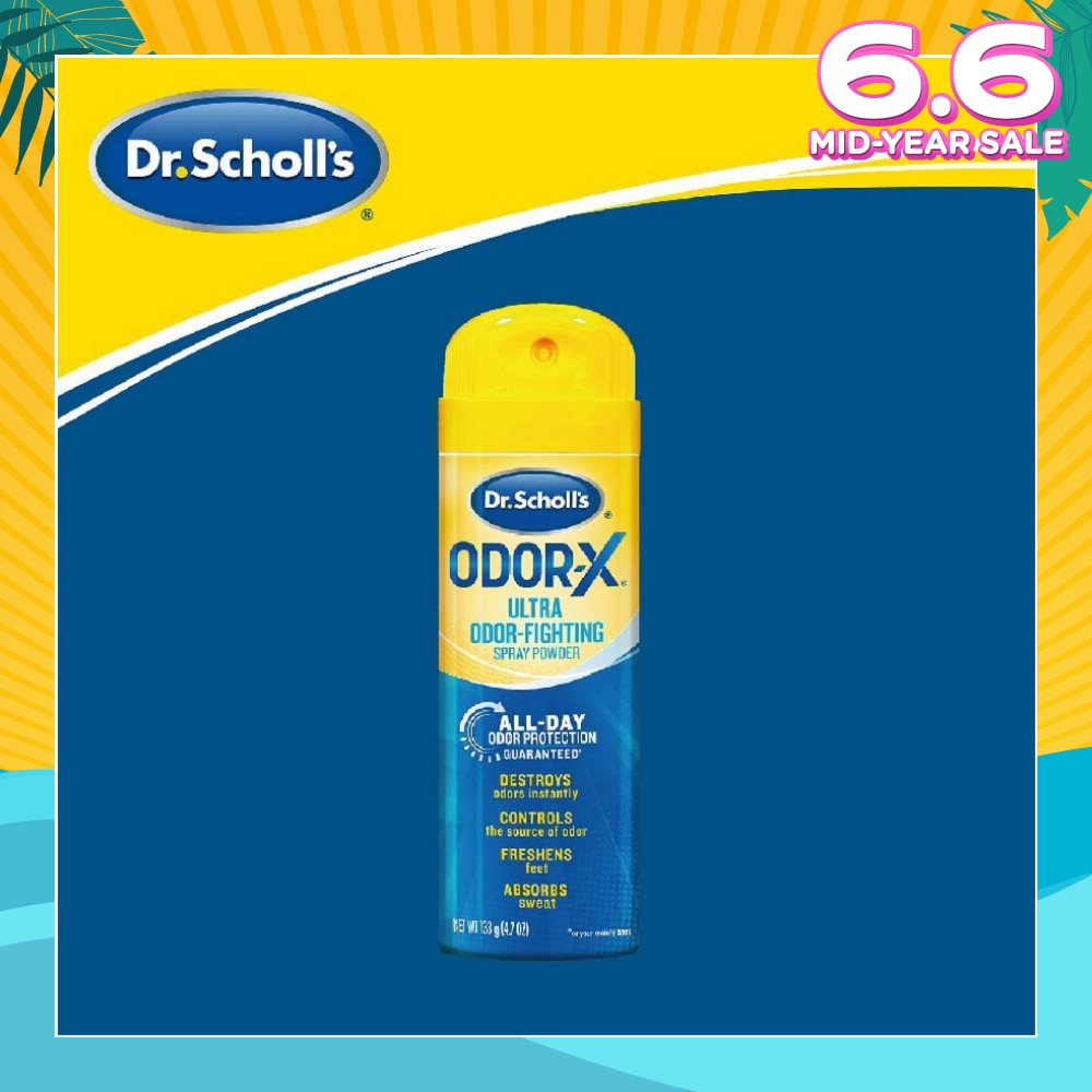 Dr Scholl's Odorx Ultra Odor Fighting Spray Powder 133g