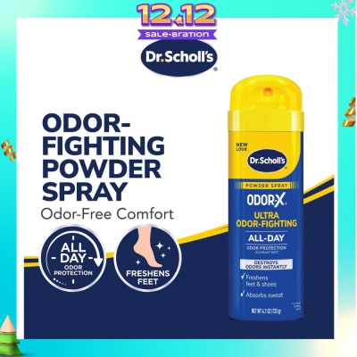 DR SCHOLL’S Dr Scholl's Odorx Ultra Odor Fighting Spray Powder 133g