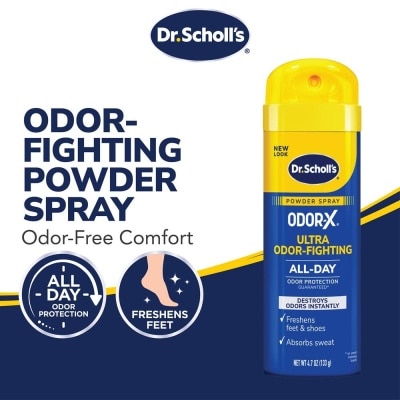 DR SCHOLL’S Dr Scholl's Odorx Ultra Odor Fighting Spray Powder 133g