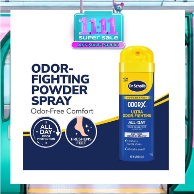 DR SCHOLL’S Dr Scholl's Odorx Ultra Odor Fighting Spray Powder 133g image