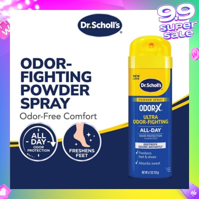 DR SCHOLL’S Dr Scholl's Odorx Ultra Odor Fighting Spray Powder 133g