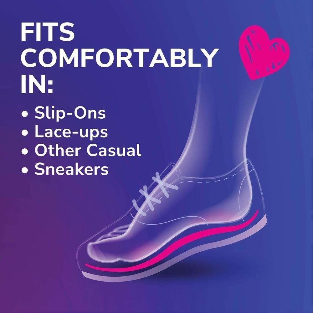 Dr Scholl's Stylish Step Casual Sneaker Insoles (Pair) 1s