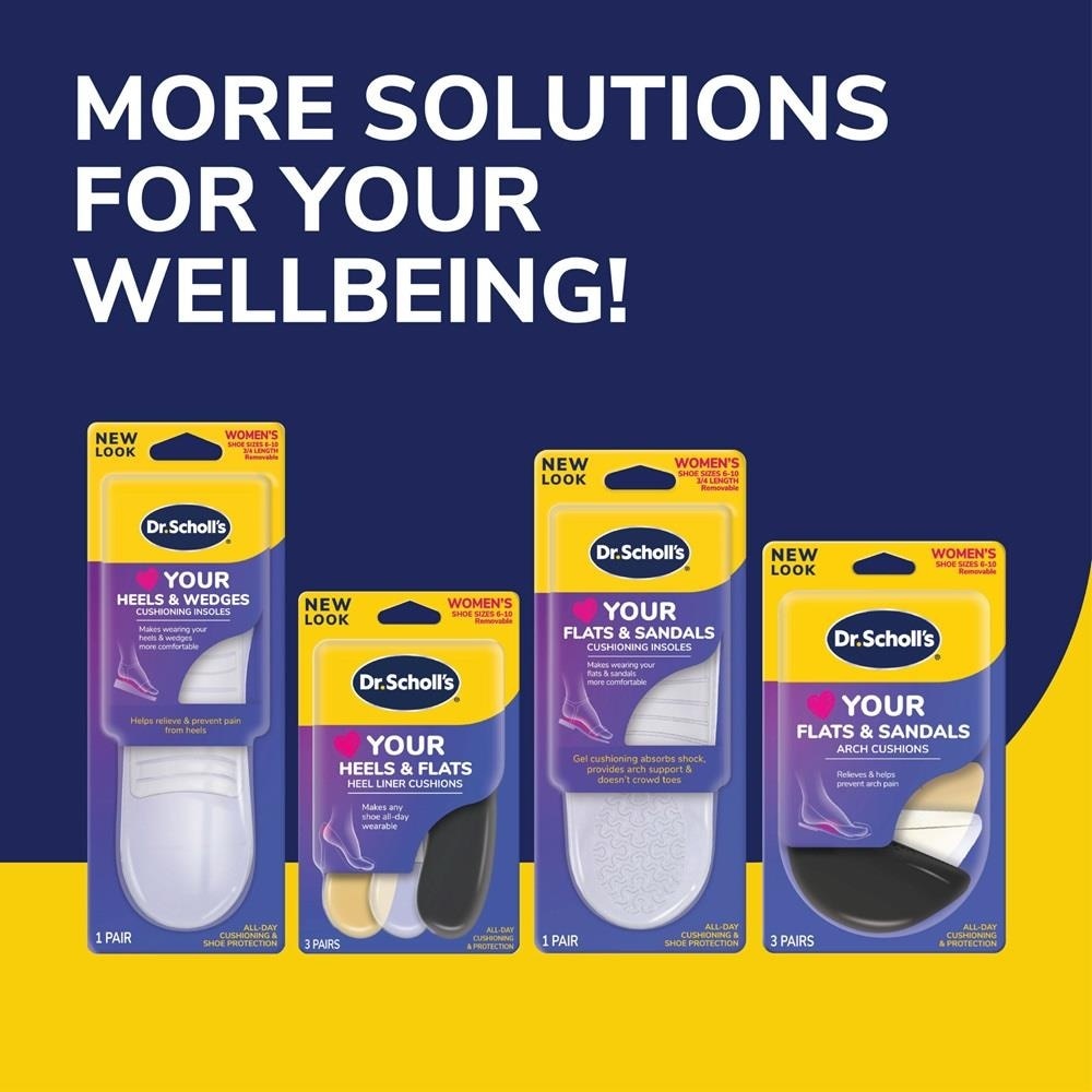 Dr Scholl's Stylish Step Casual Sneaker Insoles (Pair) 1s