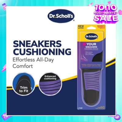 DR SCHOLL’S Dr Scholl's Stylish Step Casual Sneaker Insoles (Pair) 1s