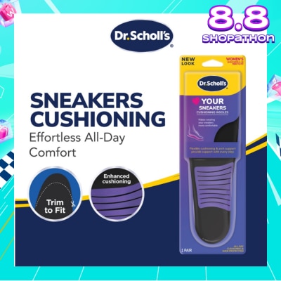 DR SCHOLL’S Dr Scholl's Stylish Step Casual Sneaker Insoles (Pair) 1s
