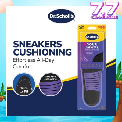 DR SCHOLL’S Dr Scholl's Stylish Step Casual Sneaker Insoles (Pair) 1s