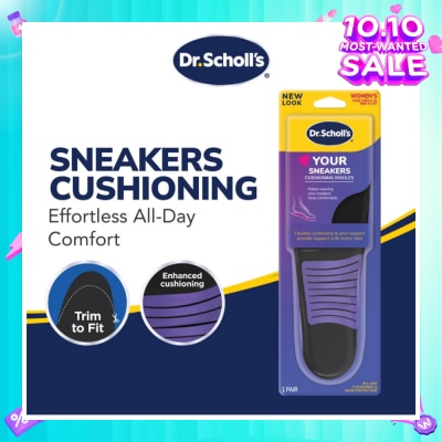 DR SCHOLL’S Dr Scholl's Stylish Step Casual Sneaker Insoles (Pair) 1s