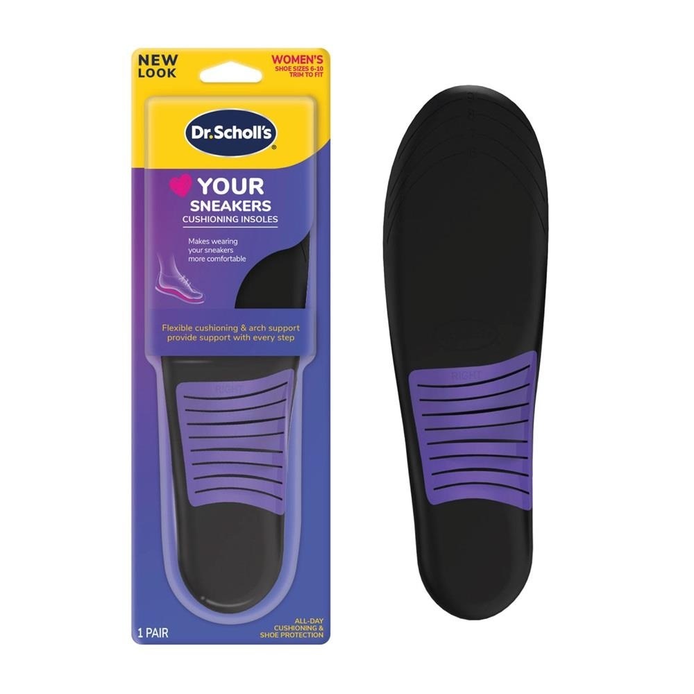 Dr Scholl's Stylish Step Casual Sneaker Insoles (Pair) 1s