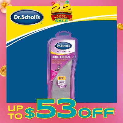 DR SCHOLL’S Dr Scholl's Stylish Step Heel Invisible Cushioning Insoles (Pair) 1s