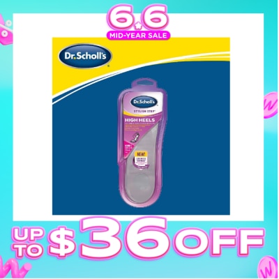 DR SCHOLL’S - Dr Scholl's Stylish Step Heel Invisible Cushioning Insoles (Pair) 1s