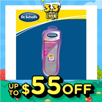 DR SCHOLL’S Dr Scholl's Stylish Step Heel Invisible&nbsp;Cushioning Insoles (Pair) 1s