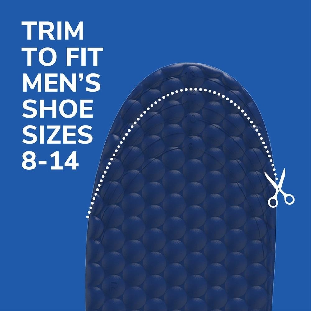 Dr Scholl's Comfort Float On Air Men. Air Foam Insoles To Provide All Day Comfort (Pair) 1s