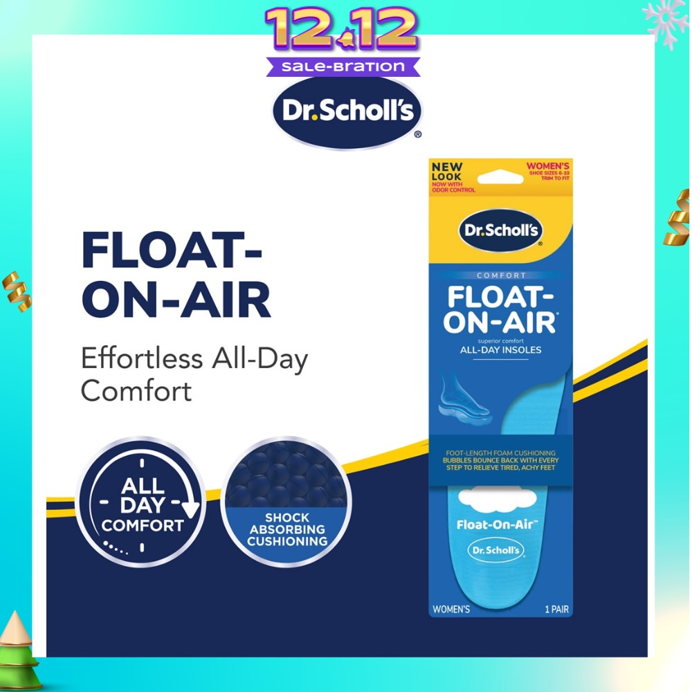 Dr Scholl's Comfort Float On Air Women (Pair) 1s