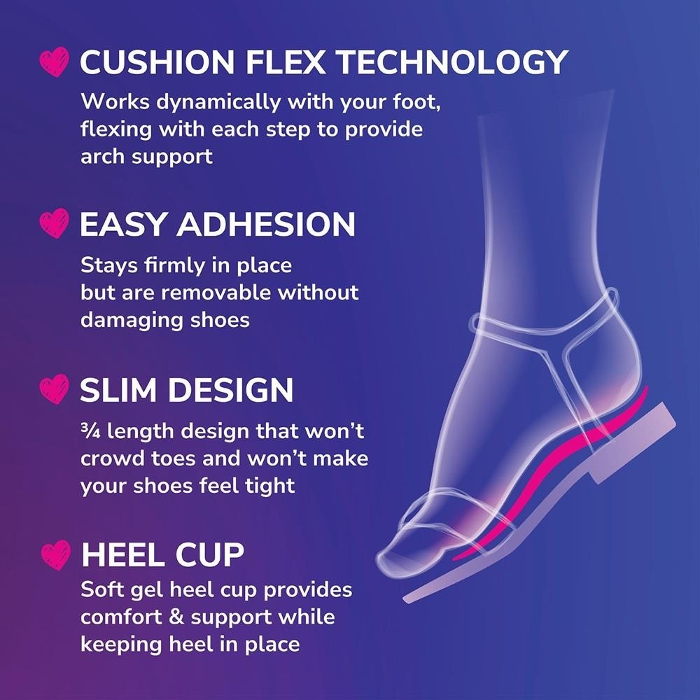 Dr Scholl's Stylish Step Discreet Insoles For Flats (Pair) 1s