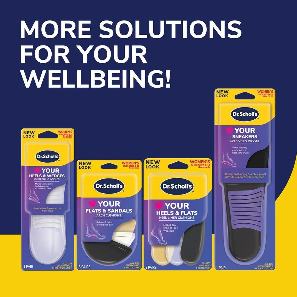 Dr Scholl's Stylish Step Discreet Insoles For Flats (Pair) 1s