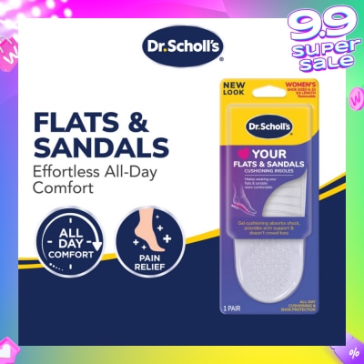 DR SCHOLL’S Dr Scholl's Stylish Step Discreet Insoles For Flats (Pair) 1s