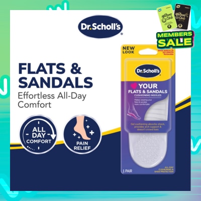 DR SCHOLL’S Dr Scholl's Stylish Step Discreet Insoles For Flats (Pair) 1s