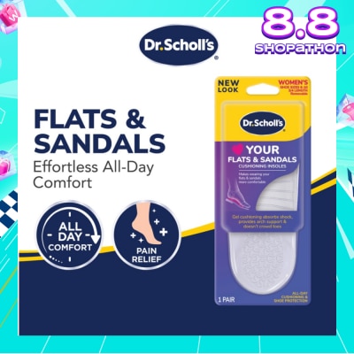 DR SCHOLL’S Dr Scholl's Stylish Step Discreet Insoles For Flats (Pair) 1s
