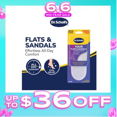 DR SCHOLL’S - Dr Scholl's Stylish Step Discreet Insoles For Flats (Pair) 1s