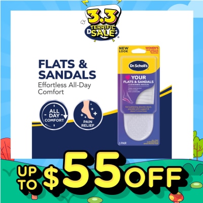 DR SCHOLL’S Dr Scholl's Stylish Step Discreet Insoles For Flats (Pair) 1s