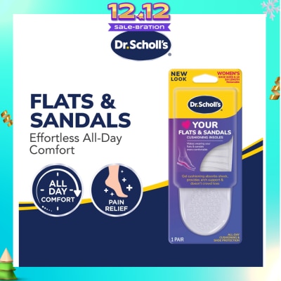 DR SCHOLL’S Dr Scholl's Stylish Step Discreet Insoles For Flats (Pair) 1s