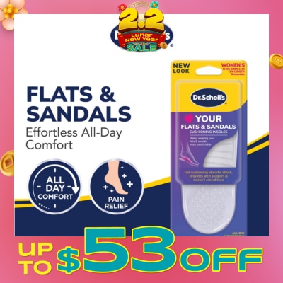 DR SCHOLL’S Dr Scholl's Stylish Step Discreet Insoles For Flats (Pair) 1s