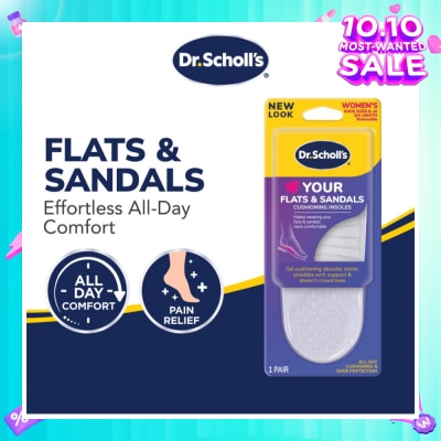 DR SCHOLL’S Dr Scholl's Stylish Step Discreet Insoles For Flats (Pair) 1s