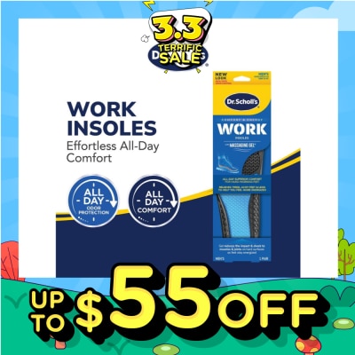 DR SCHOLL’S Dr Scholl's Comfort & Energy Work Men (Pair) 1s