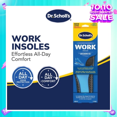DR SCHOLL’S Dr Scholl's Comfort & Energy Work Men (Pair) 1s