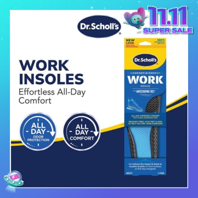 DR SCHOLL’S Dr Scholl's Comfort & Energy Work Men (Pair) 1s