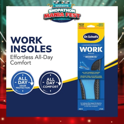 DR SCHOLL’S - Dr Scholl's Comfort & Energy Work Men (Pair) 1s