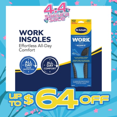 DR SCHOLL’S - Dr Scholl's Comfort & Energy Work Men (Pair) 1s