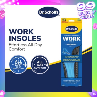 DR SCHOLL’S Dr Scholl's Comfort & Energy Work Men (Pair) 1s