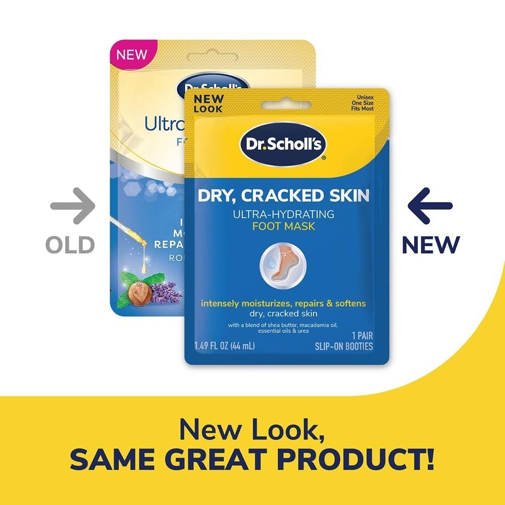Dr Scholl's Ultra Hydrating Foot Mask Pair 1s