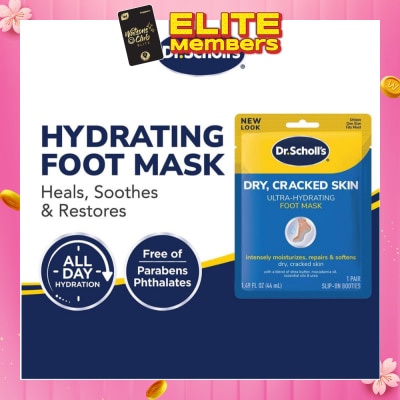 DR SCHOLL’S Dr Scholl's Ultra Hydrating Foot Mask Pair 1s