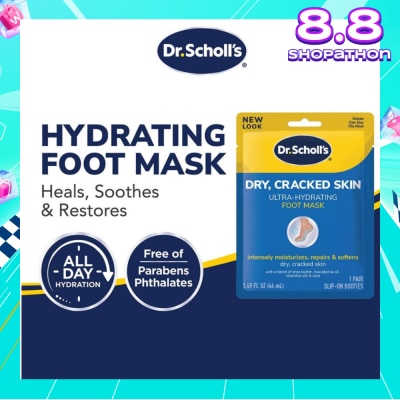 DR SCHOLL’S Dr Scholl's Ultra Hydrating Foot Mask Pair 1s