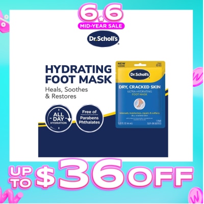 DR SCHOLL’S - Dr Scholl's Ultra Hydrating Foot Mask Pair 1s