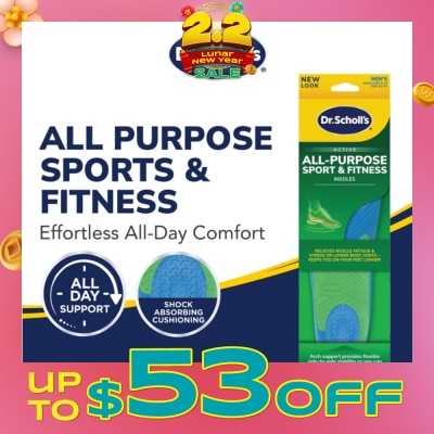 DR SCHOLL’S Dr Scholl's Athletic Series Sport Men (Pair) 1s