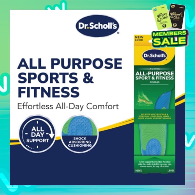DR SCHOLL’S Dr Scholl's Athletic Series Sport Men (Pair) 1s
