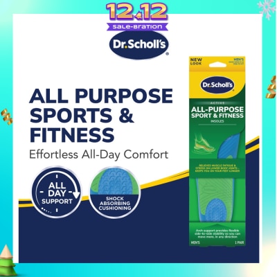 DR SCHOLL’S Dr Scholl's Athletic Series Sport Men (Pair) 1s