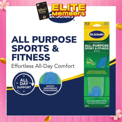 DR SCHOLL’S Dr Scholl's Athletic Series Sport Men (Pair) 1s