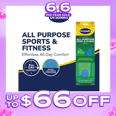 DR SCHOLL’S - Dr Scholl's Athletic Series Sport Men (Pair) 1s