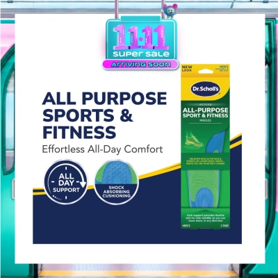 DR SCHOLL’S Dr Scholl's Athletic Series Sport Men (Pair) 1s image