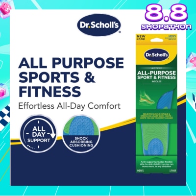 DR SCHOLL’S Dr Scholl's Athletic Series Sport Men (Pair) 1s